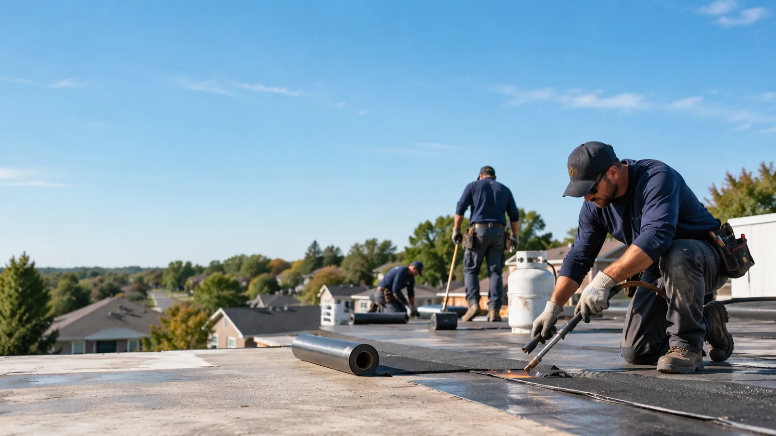 Flat Roof Leak Repair providers in Hurst, IL